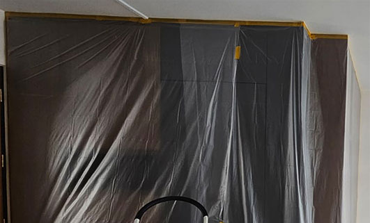 wrapping before painting