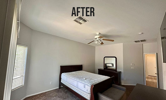 Bed Room Painting in Singapore, Afterpainting image