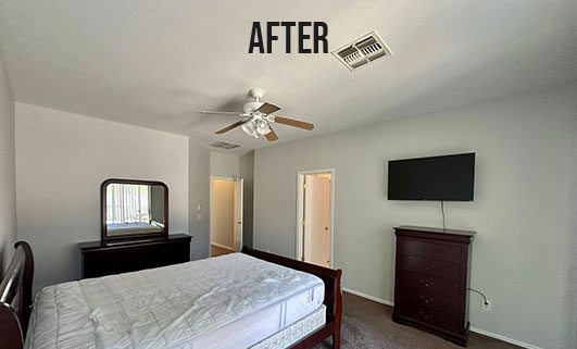 Master Bed room painting service in SINGAPORE, AFTER PAINTING