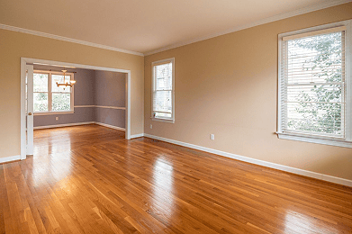 Warm light interior painting image