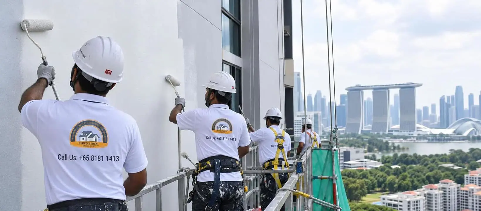 Professional painting services Singapore team of skilled painters